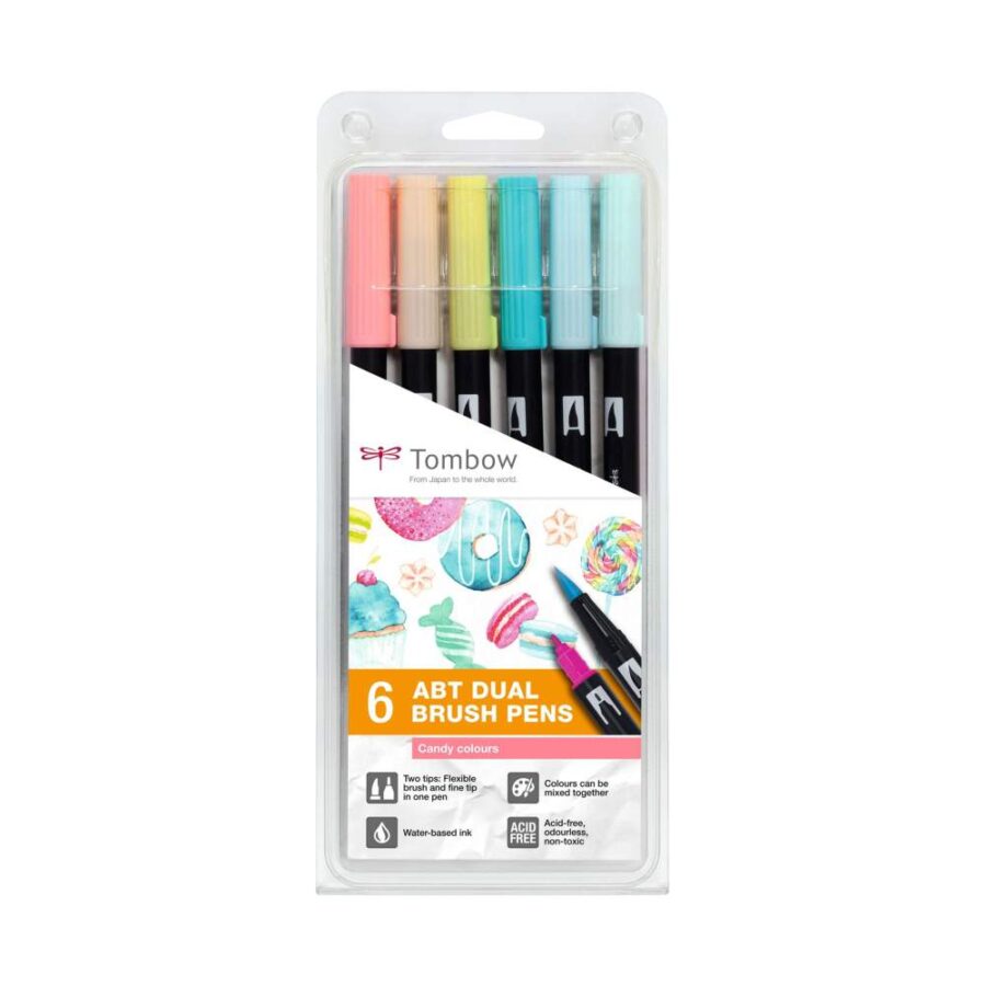 Set Rotuladores Tombow Candy Dual Brush