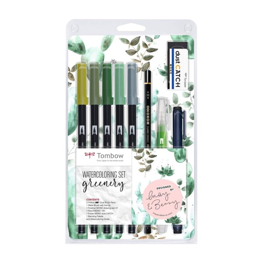 Set Rotuladores Tombow Greenery