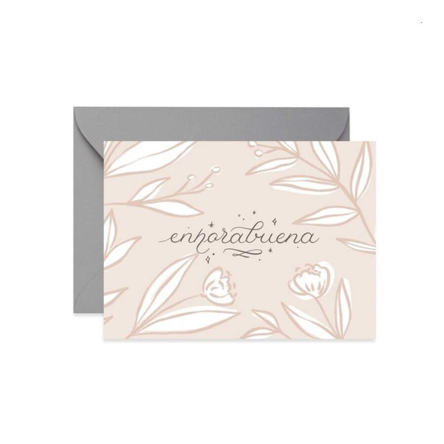 Tarjeta Enhorabuena