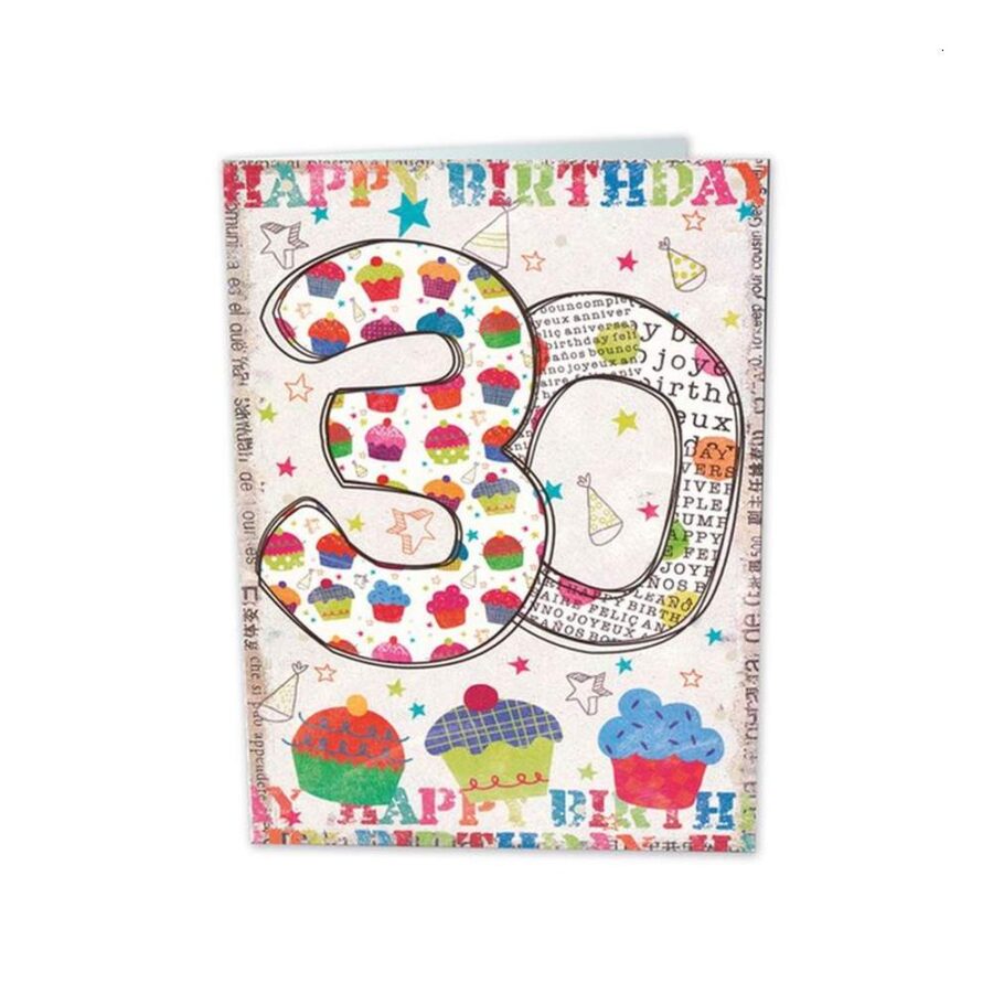 Tarjeta Gigante 30 Años