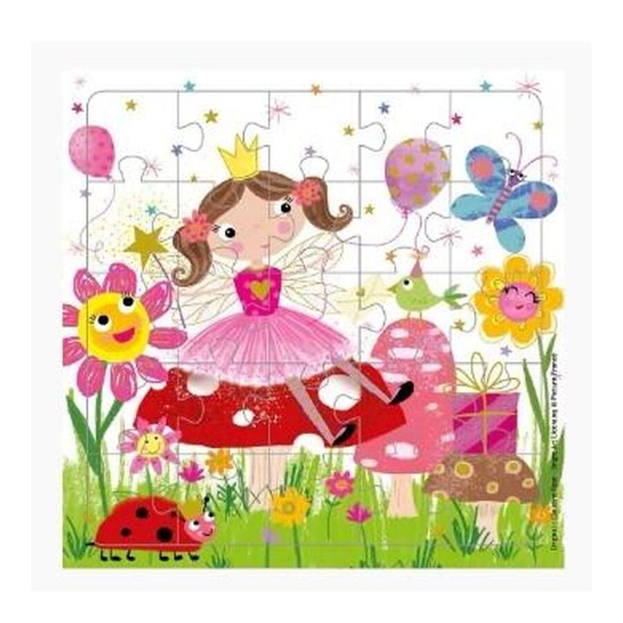 Tarjeta Puzzle Pequeña Princesa