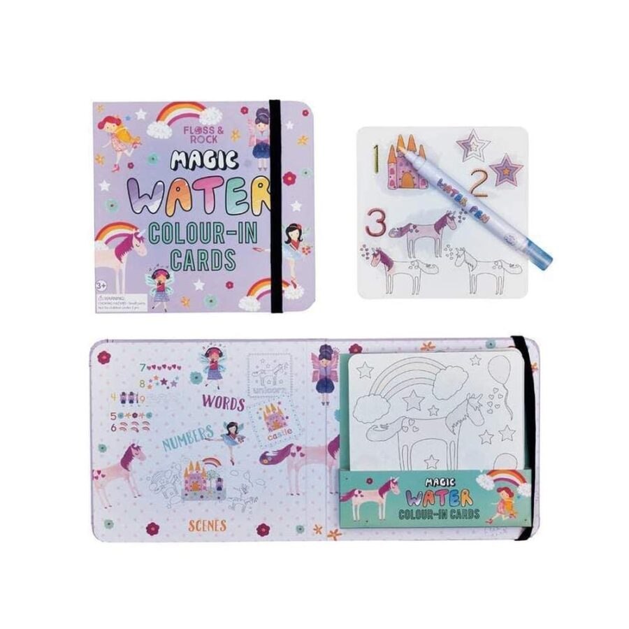 Tarjetas Mágicas Con Bolígrafo De Agua Unicornio