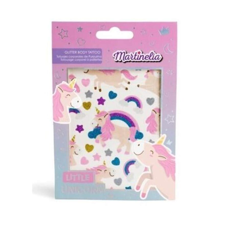 Tatuaje Unicornio Glitter