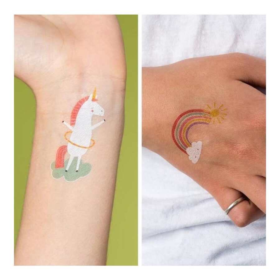 Tatuajes Temporales Magical Unicorn