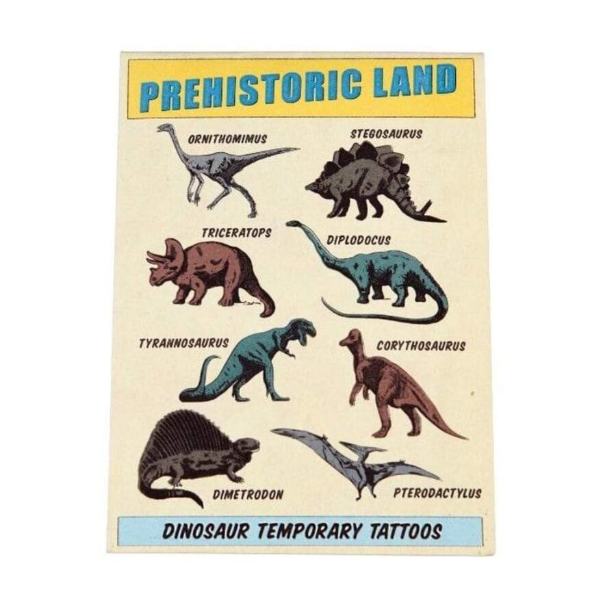 Tatuajes Temporales Prehistoric Land