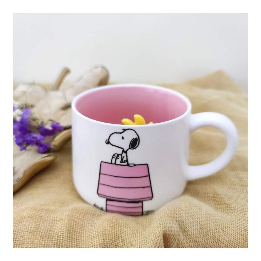 Taza Con Figura 3d Snoopy