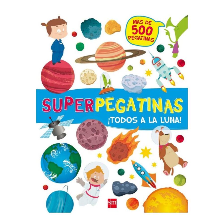 Todos A La Luna Superpegatinas