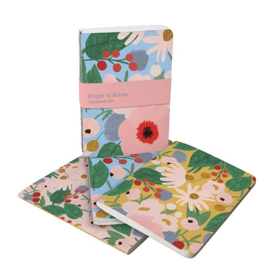 Trio Cuadernos A6 Big Pink