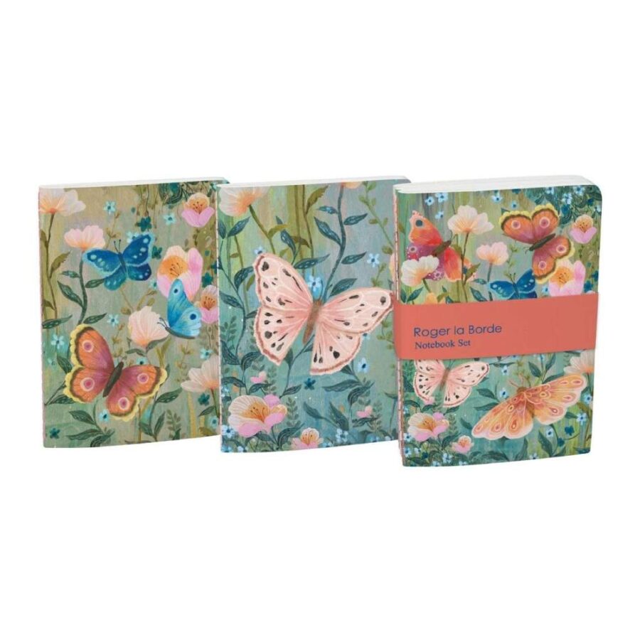 Trio Cuadernos A6 Dreamland Butterflies