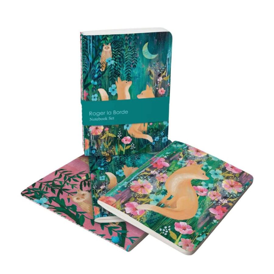 Trio De Cuadernos A6 Ex Moonlit Meadow
