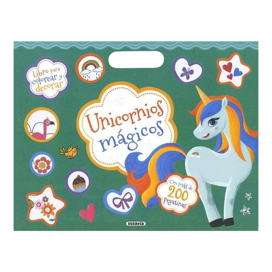 Unicornios Mágicos Verde