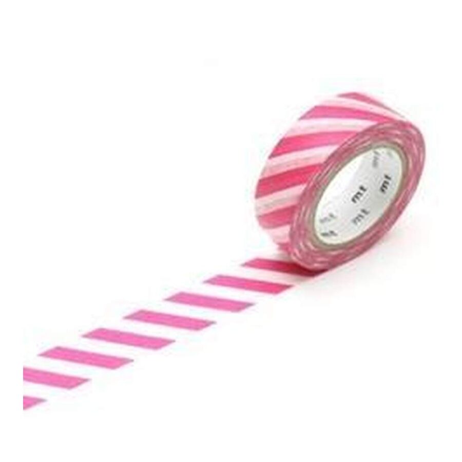 Washi Tape Deco Stripe Magenta