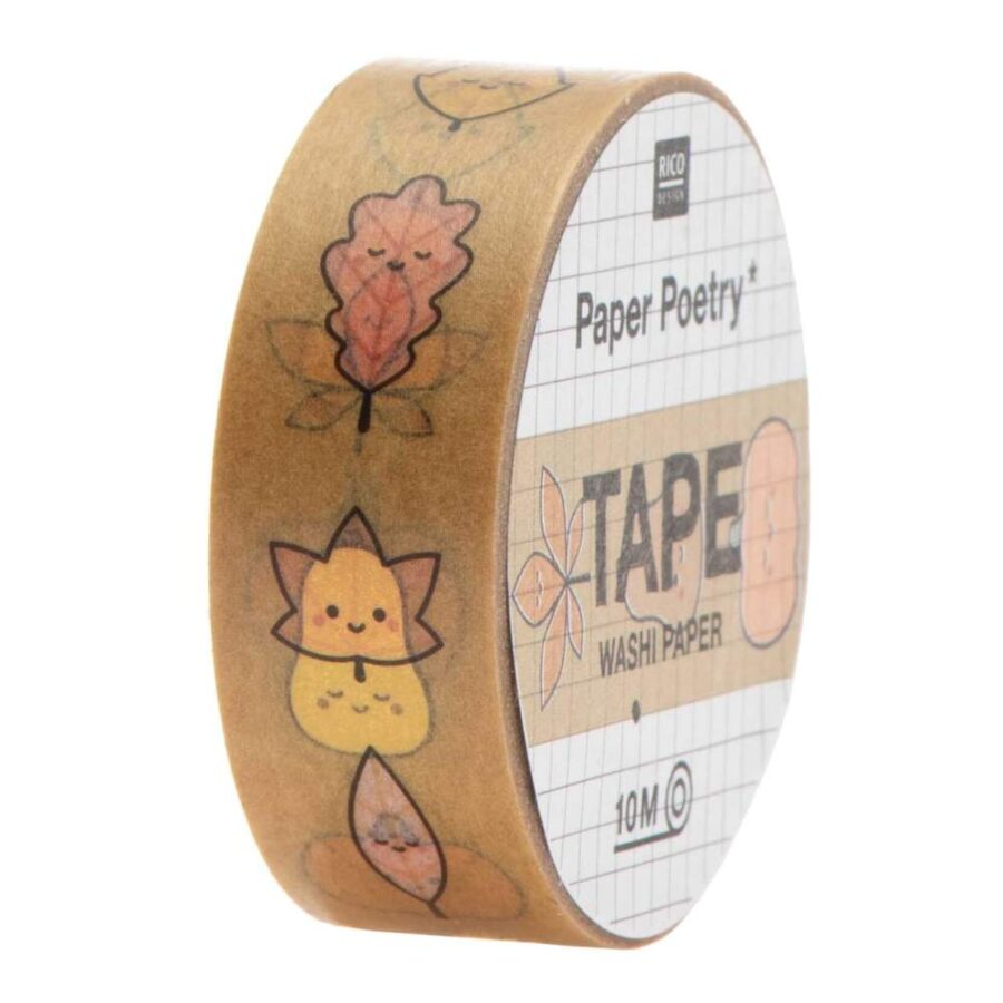Washi Tape Fall Leaves