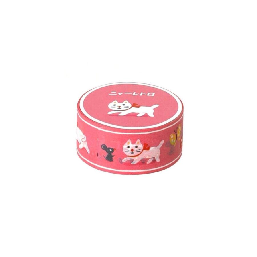 Washi Tape Gato Blanco