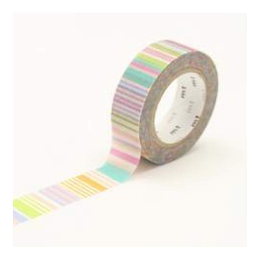Washi Tape Mt Deco Border Pastel