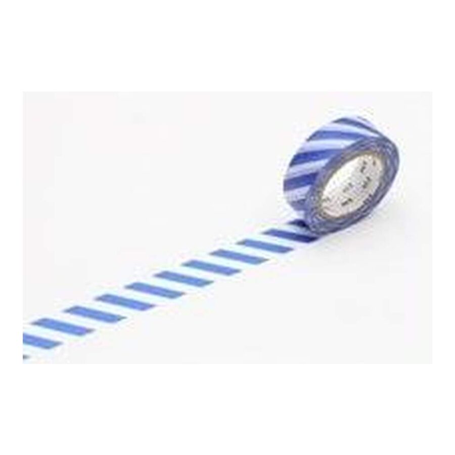 Washi Tape Mt Deco Stripe Blue