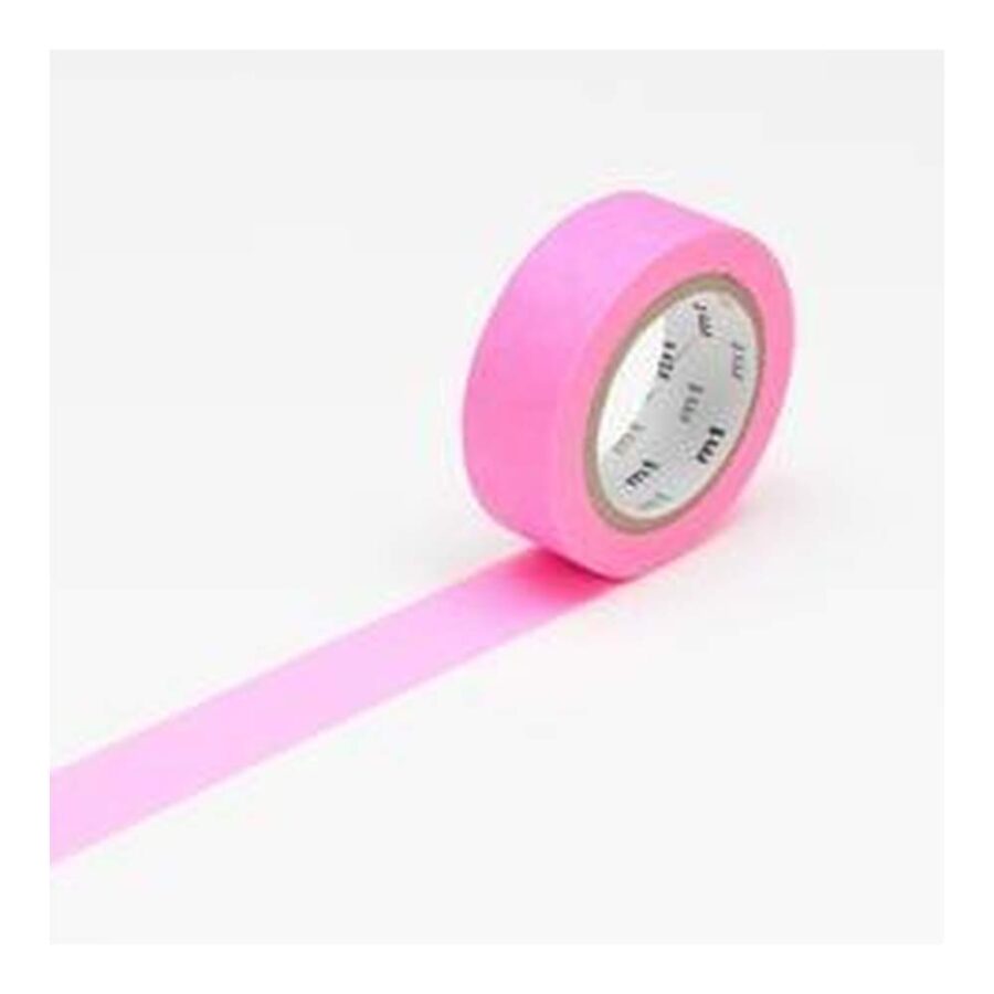 Washi Tape Mt Liso Schoocking Pink