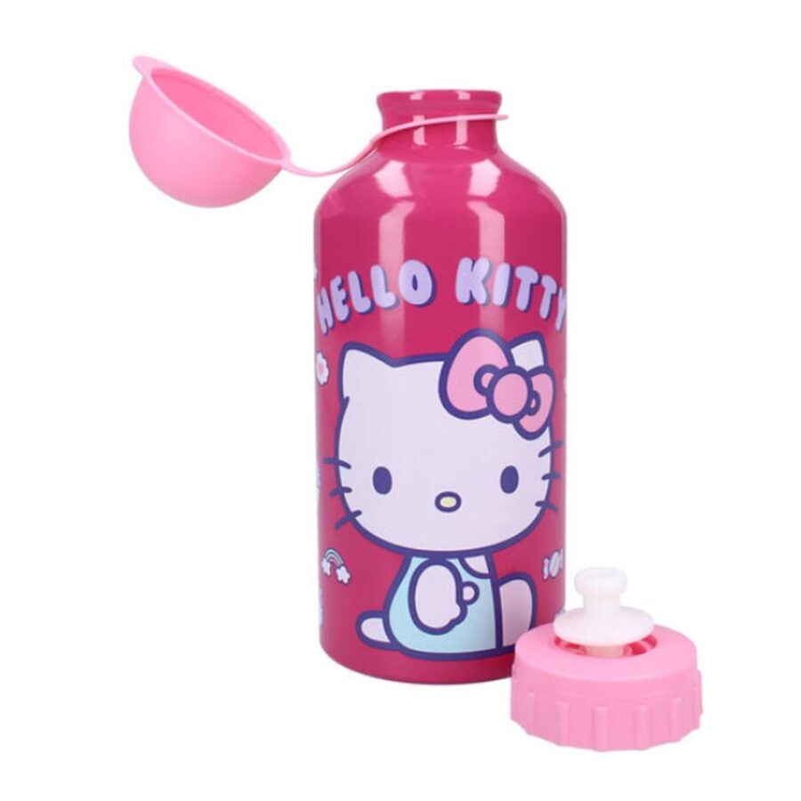 Botella Aluminio Hello Kitty