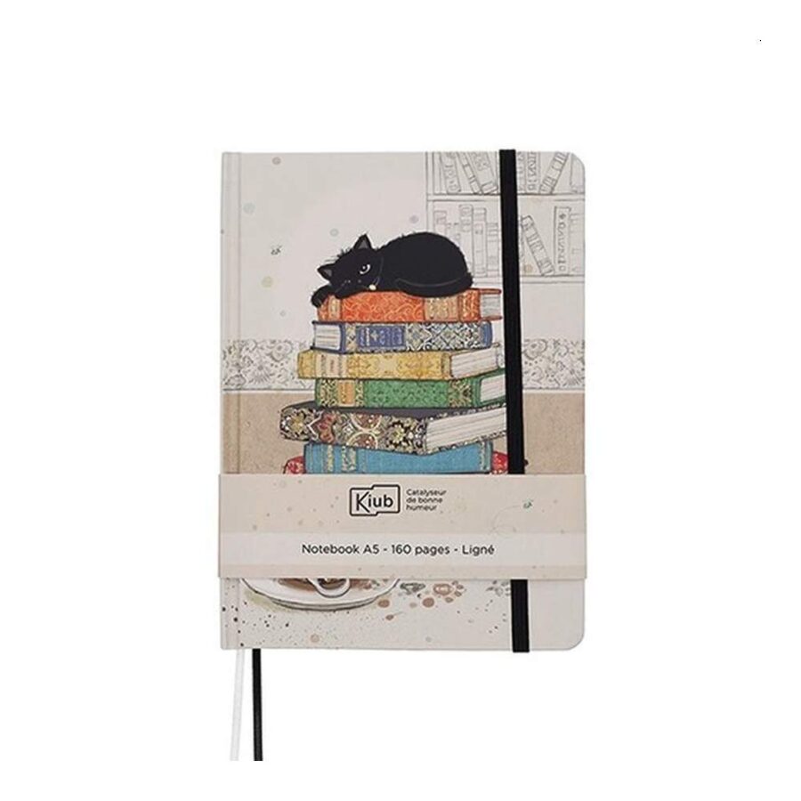 Cuaderno Anillas Gato Libros