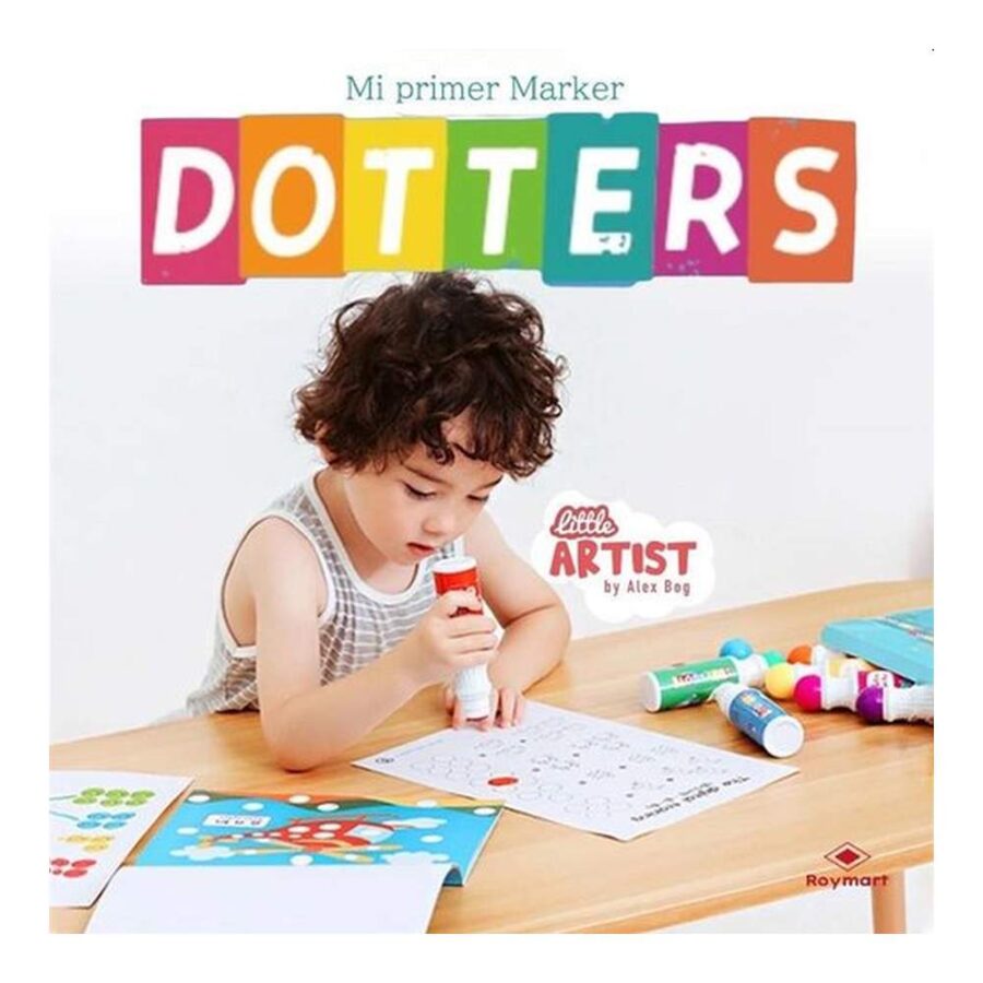 Estuche 8 Rotuladores Colores Dotters