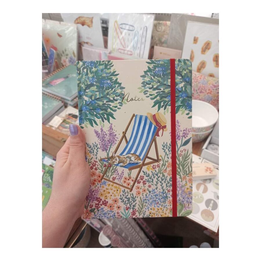 Libreta Con Goma A5 Boheme