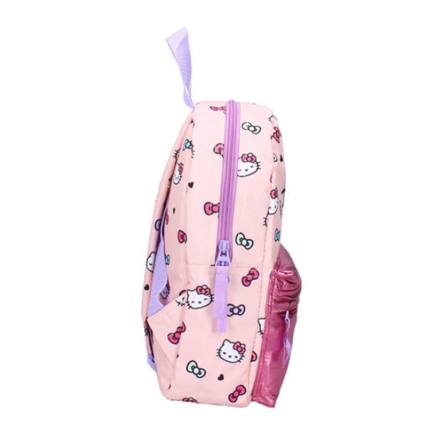 Mochila Con Bolsillo Hello Kitty