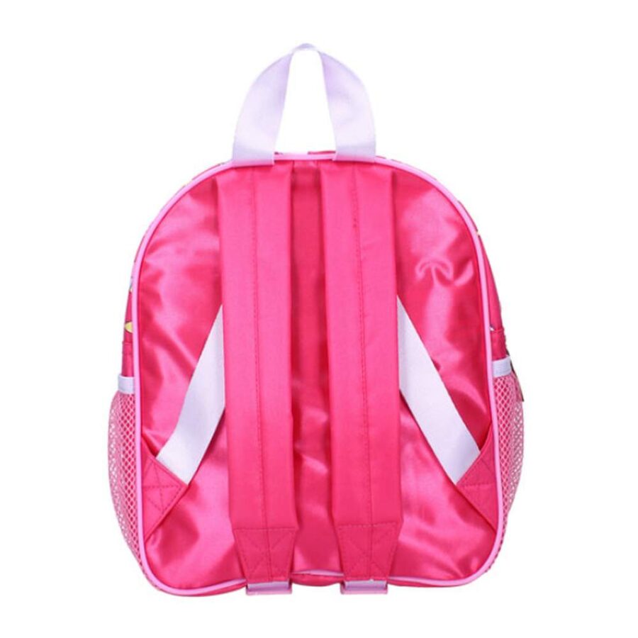 Mochila Doble Bolsillo Rejilla Hello Kitty