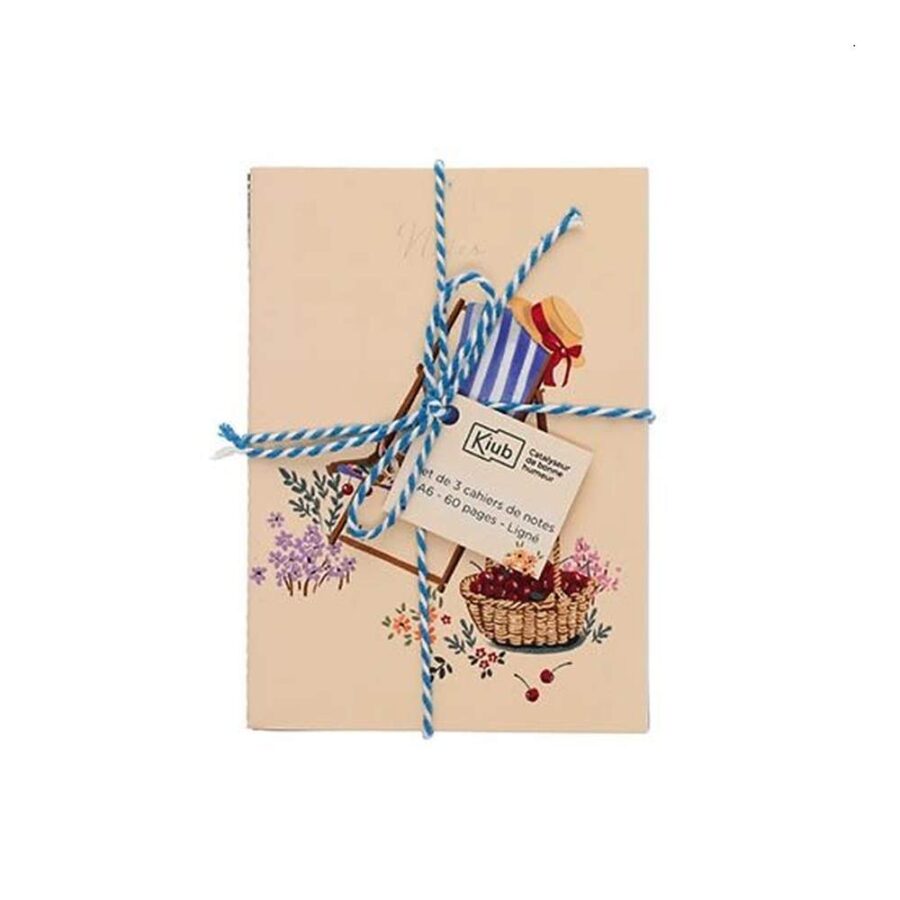 Set 3 Cuadernos A6 Boheme