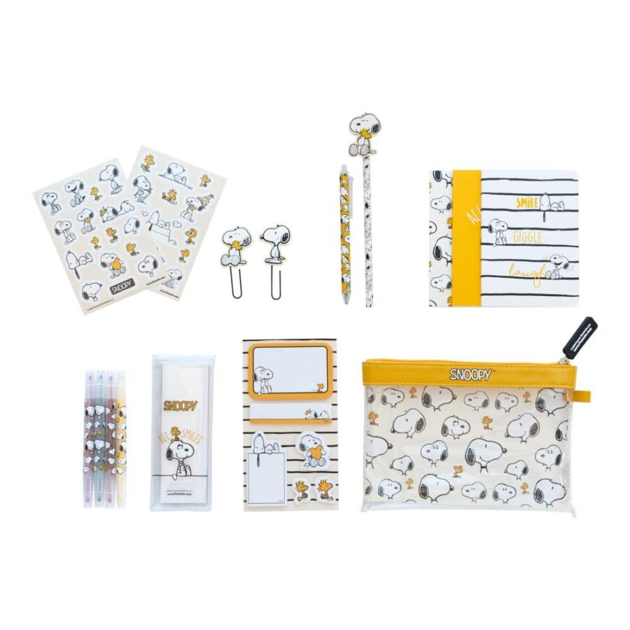 Set Papelería Snoopy