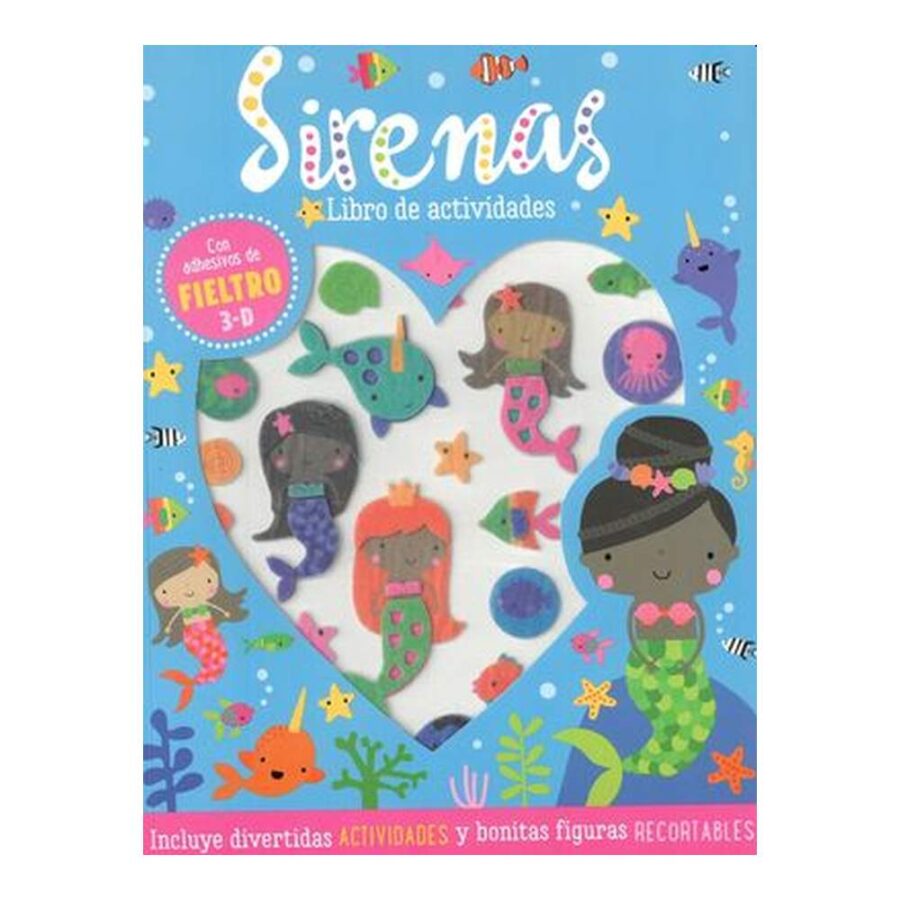 Sirenas Fieltro 3d