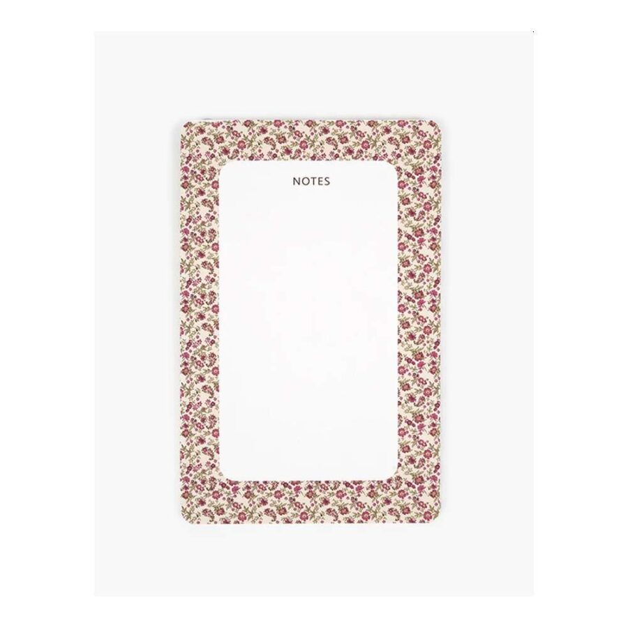 Bloc De Notas Notepad Floral Roses
