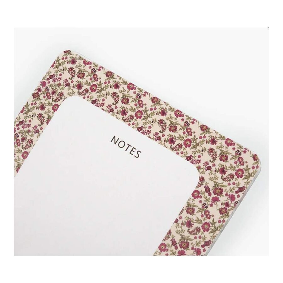 Bloc De Notas Notepad Floral Roses