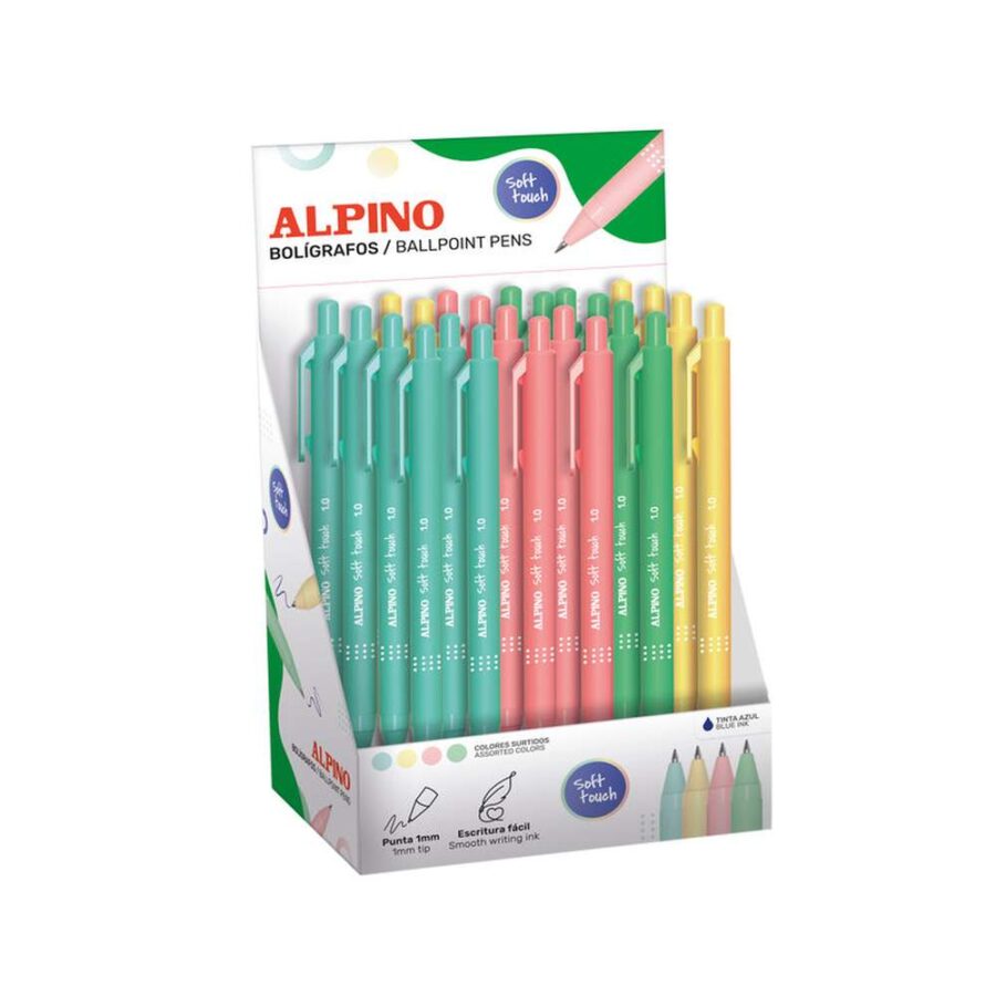 Bolígrafo Alpino Soft Touch Pastel