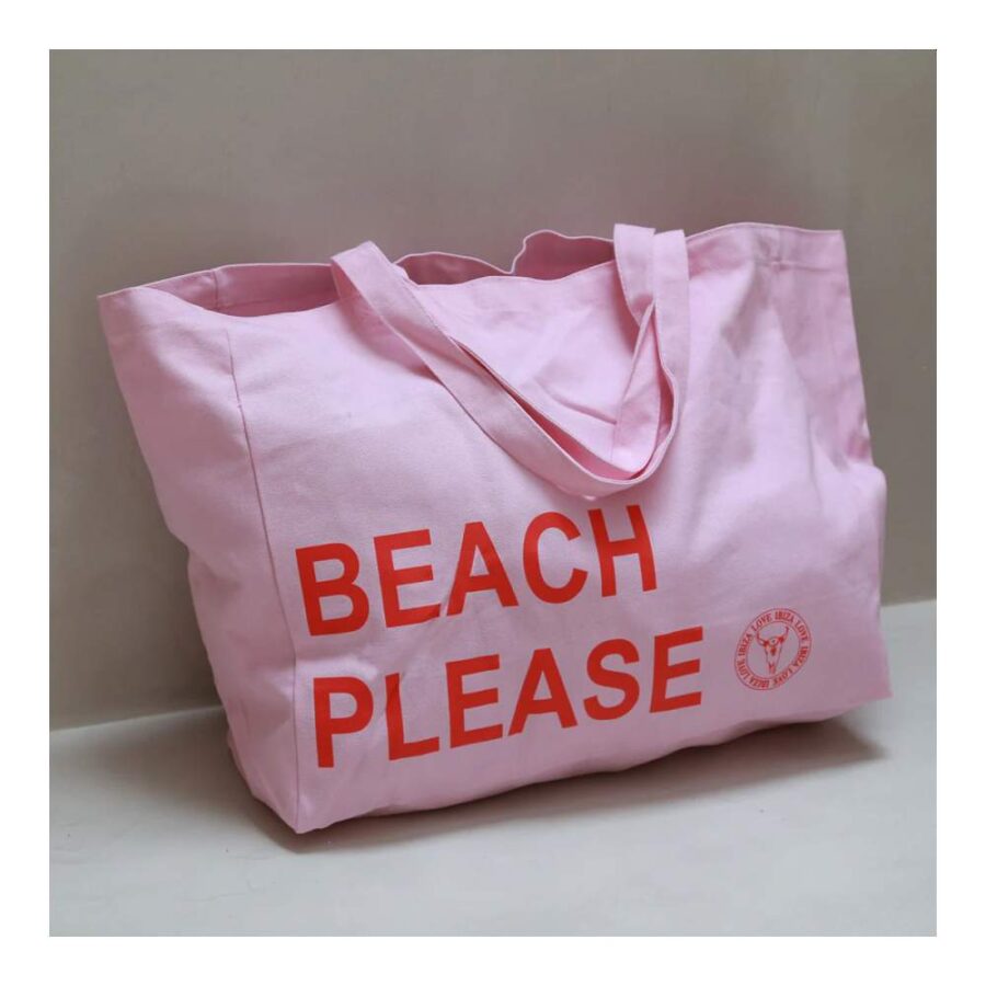 Bolsa De Playa Beach Please Rosa