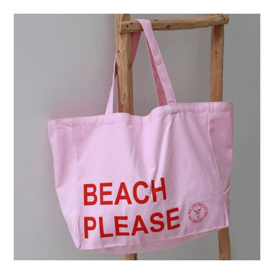 Bolsa De Playa Beach Please Rosa