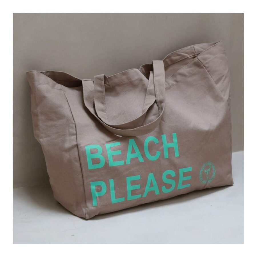 Bolsa De Playa Beach Please Topo