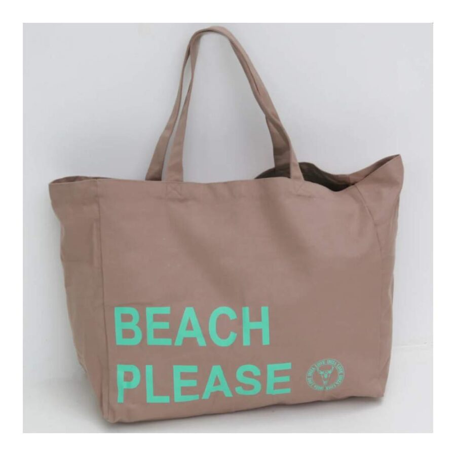 Bolsa De Playa Beach Please Topo