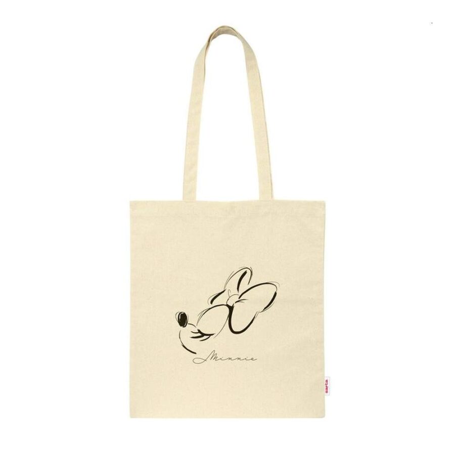 Bolsa De Tela Con Asas Minnie