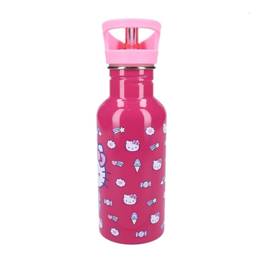 Botella Aluminio Hello Kitty Take Away