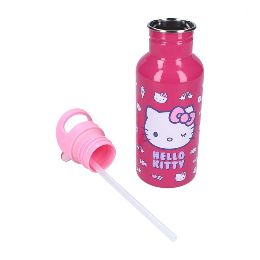 Botella Aluminio Hello Kitty Take Away