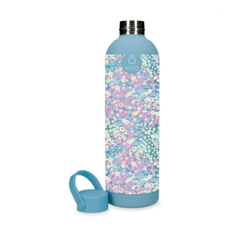 Botella Térmica Acero Magical Fleur Azul