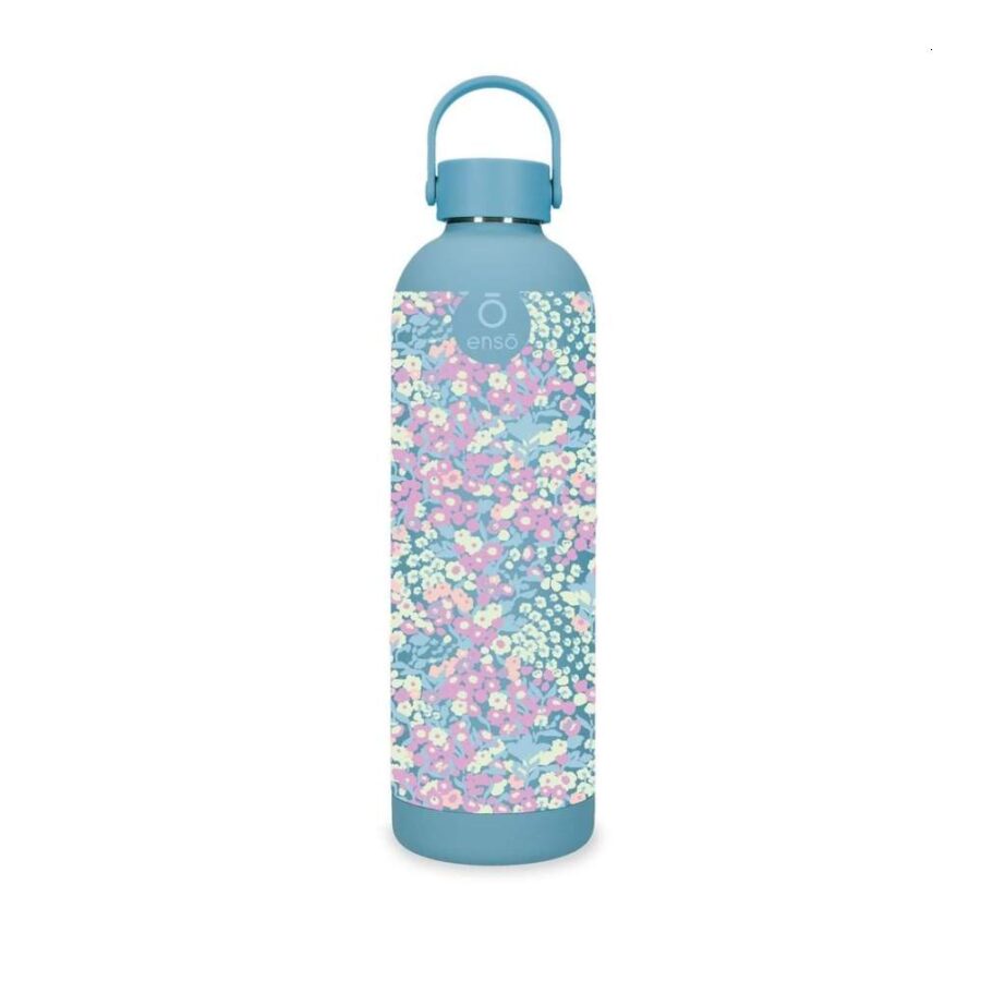 Botella Térmica Acero Magical Fleur Azul