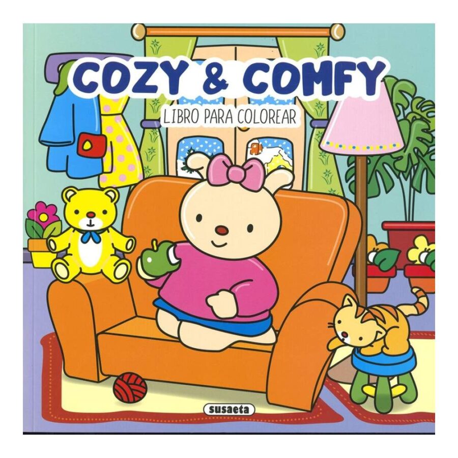 Cozy & Comfy Libro Para Colorear 2