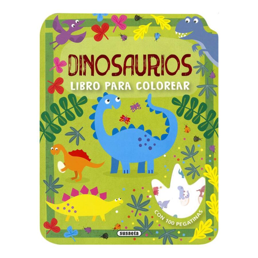 Dinosaurios Libro Para Colorear