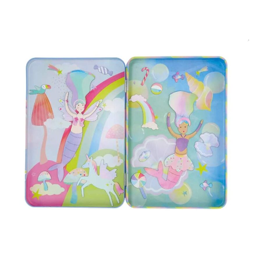 Estuche Metal Juego Magnético Fantasía