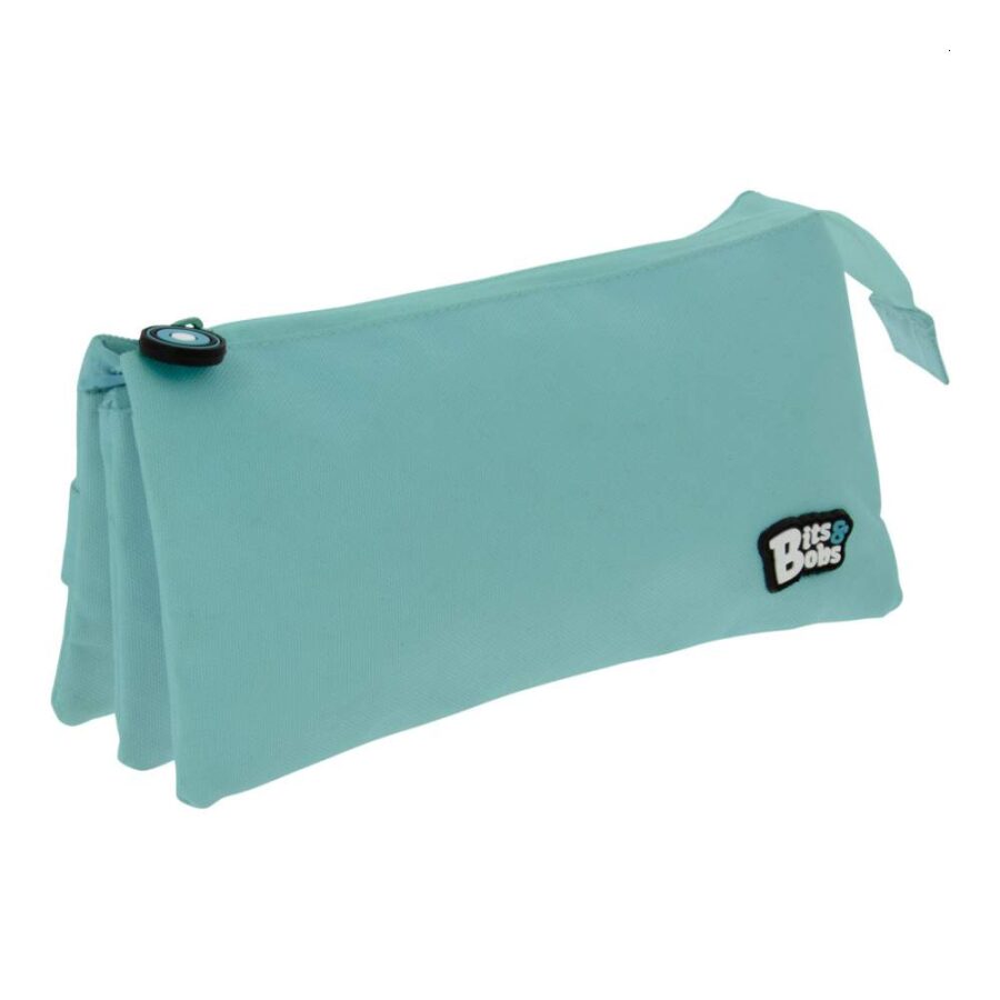 Estuche Triple Plano Bits&Bobs Azul Claro