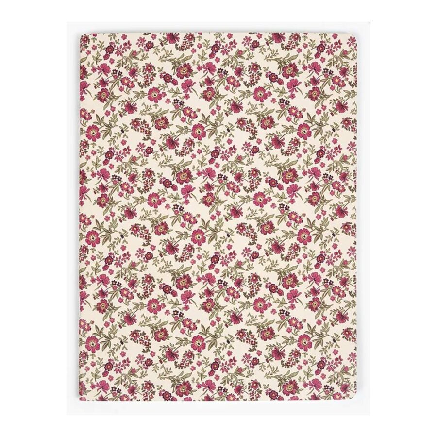 Libreta Grapada A4 Floral Roses