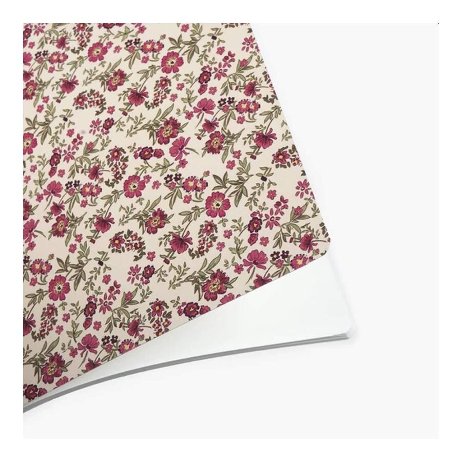 Libreta Grapada A4 Floral Roses