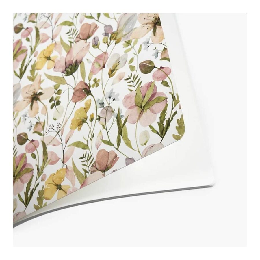 Libreta Grapada A4 Spring Flowers