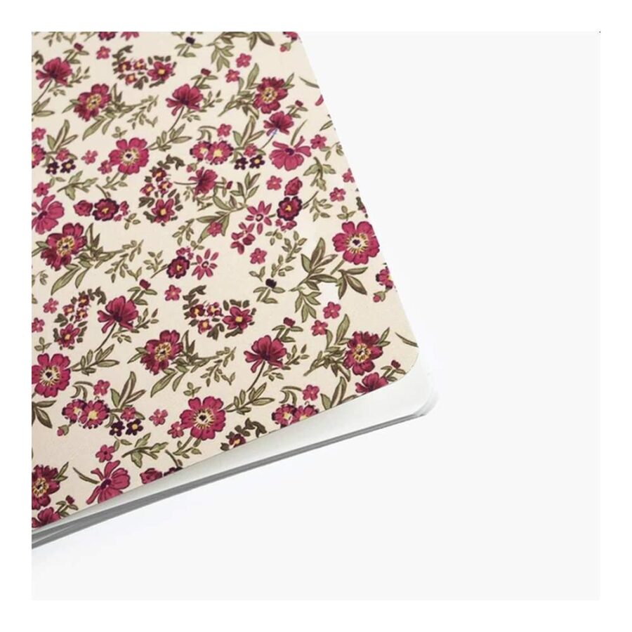 Libreta Grapada A6 Floral Roses